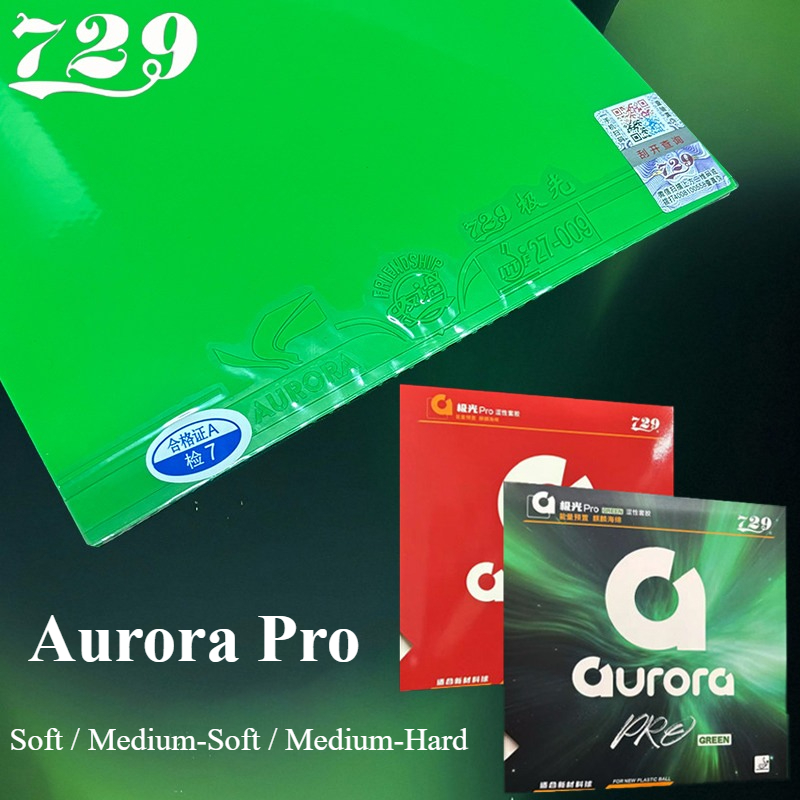 Table Tennis Film - 729 Friendship Aurora Pro Green Table