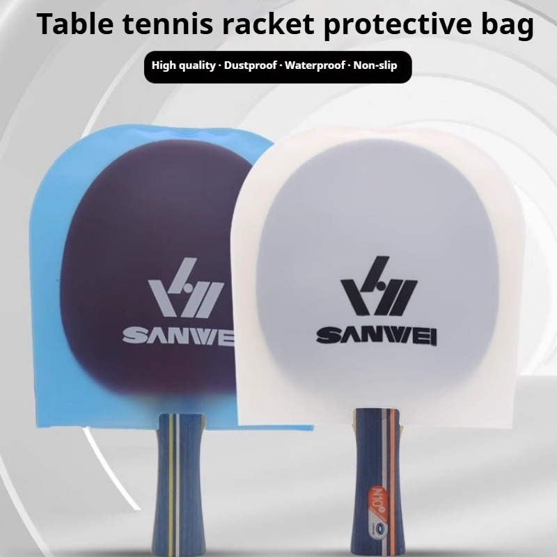 Table Tennis Film - 2PCS Table Tennis Racket Cover Reuseable