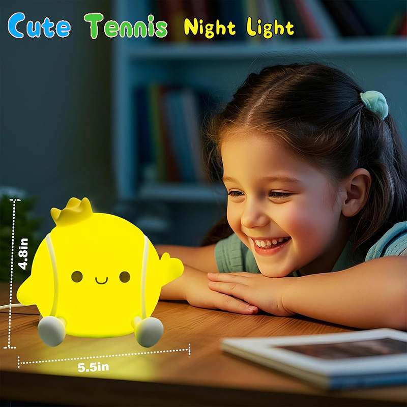 Cute Tennis Night Light Silico - đánh giá và giá Table Tennis Touch