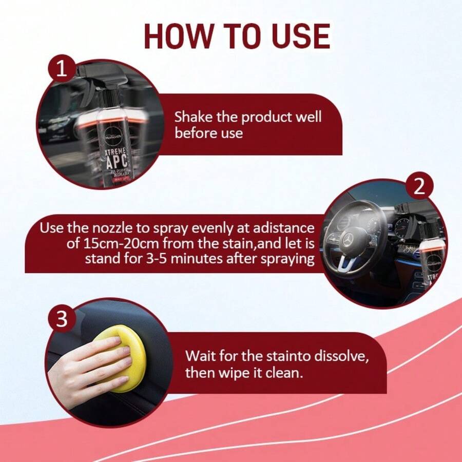 120ml Multi-Purpose Car Interi - đánh giá và giá Rubber Cleaner Foam