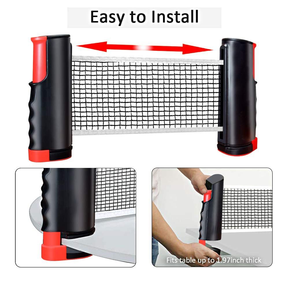 Retractable Net Ping Pong Net  - đánh giá và giá Table Tennis Online