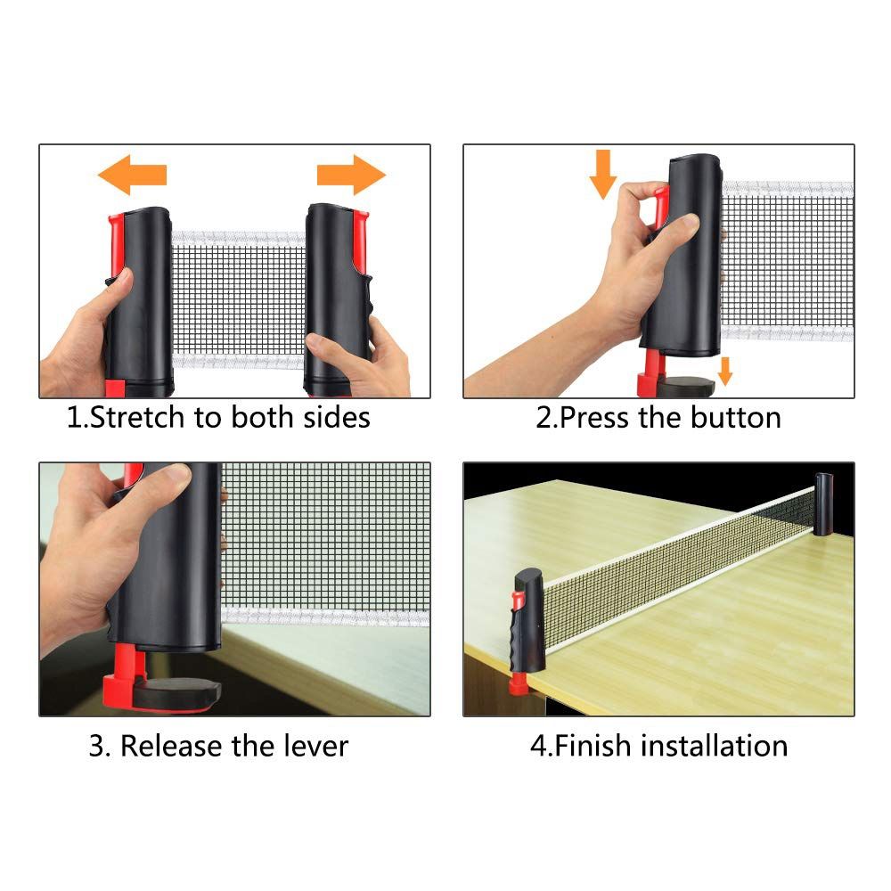 Retractable Net Ping Pong Net  - đánh giá và giá Table Tennis Online