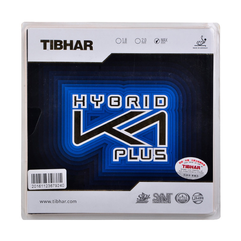 TIBHAR Lai K1 / K1 PLUS Dính C - đánh giá và giá Table Tennis Hybrid Rubbers