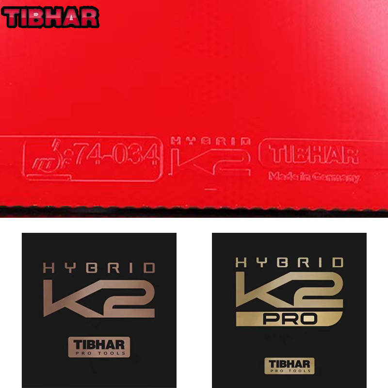 TIBHAR HYBRID K2 K2 Pro Sticky - đánh giá và giá Table Tennis Hybrid Rubbers
