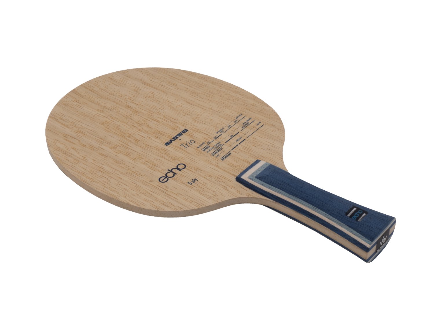 SANWEI Echo Table Tennis Blade - đánh giá và giá Table Tennis Zlc