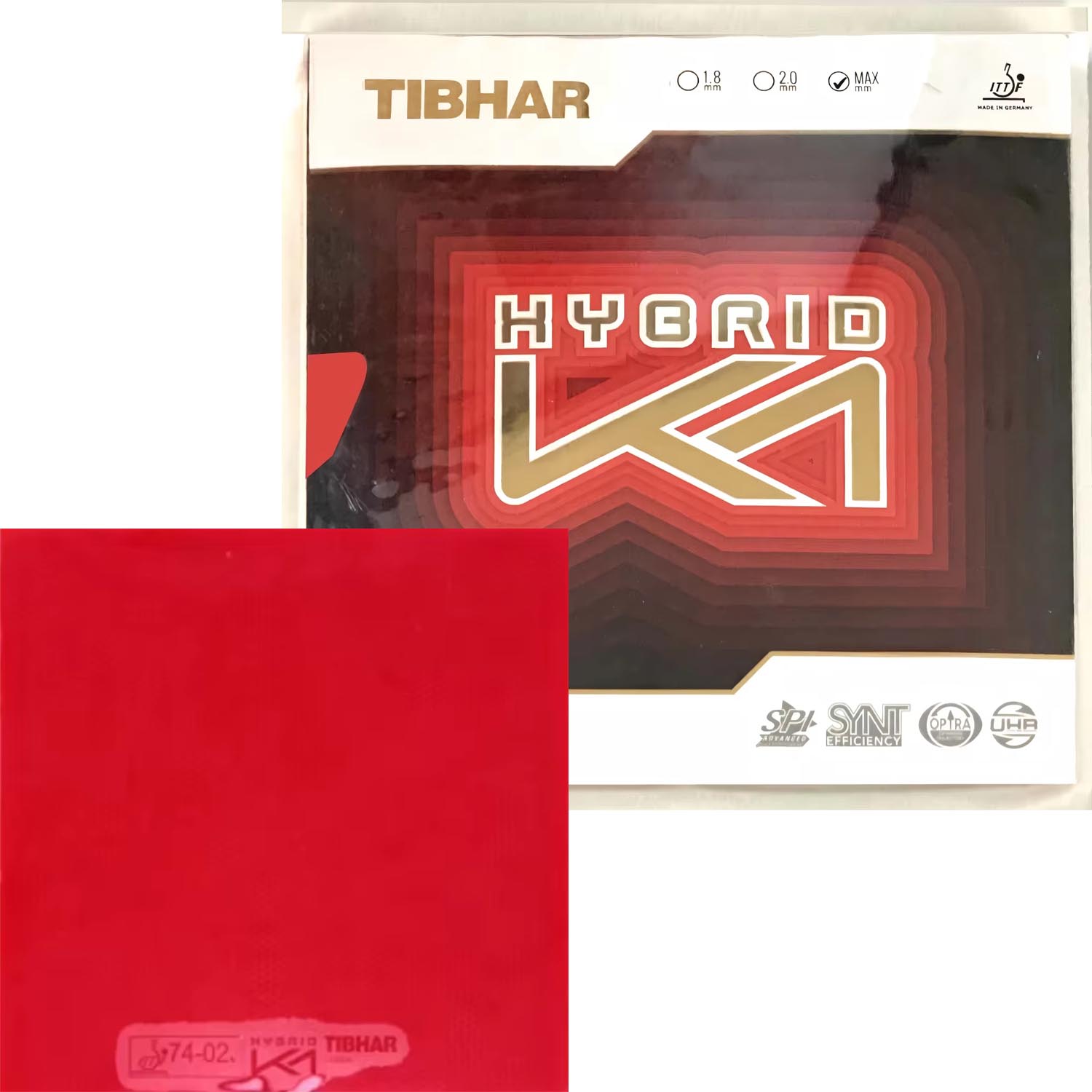 Tibhar Hybrid K1 / K1 PLUS Pim - đánh giá và giá Table Tennis Hybrid Rubbers