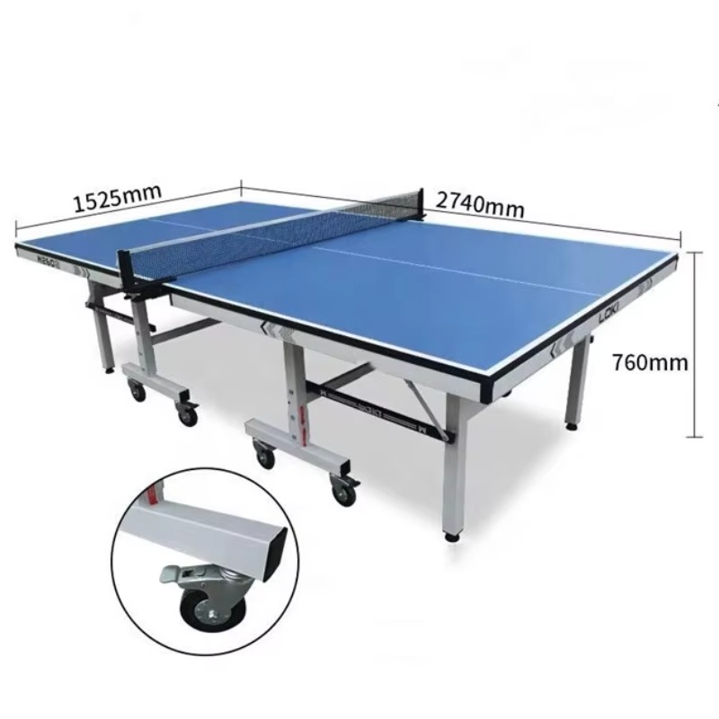 25mm Standard indoor Movble in - đánh giá và giá Table Tennis Folding Table