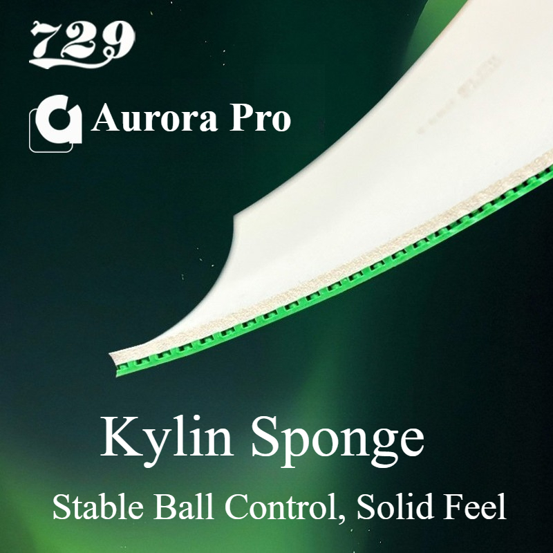 729 Friendship Aurora Pro Gree - đánh giá và giá Table Tennis Film