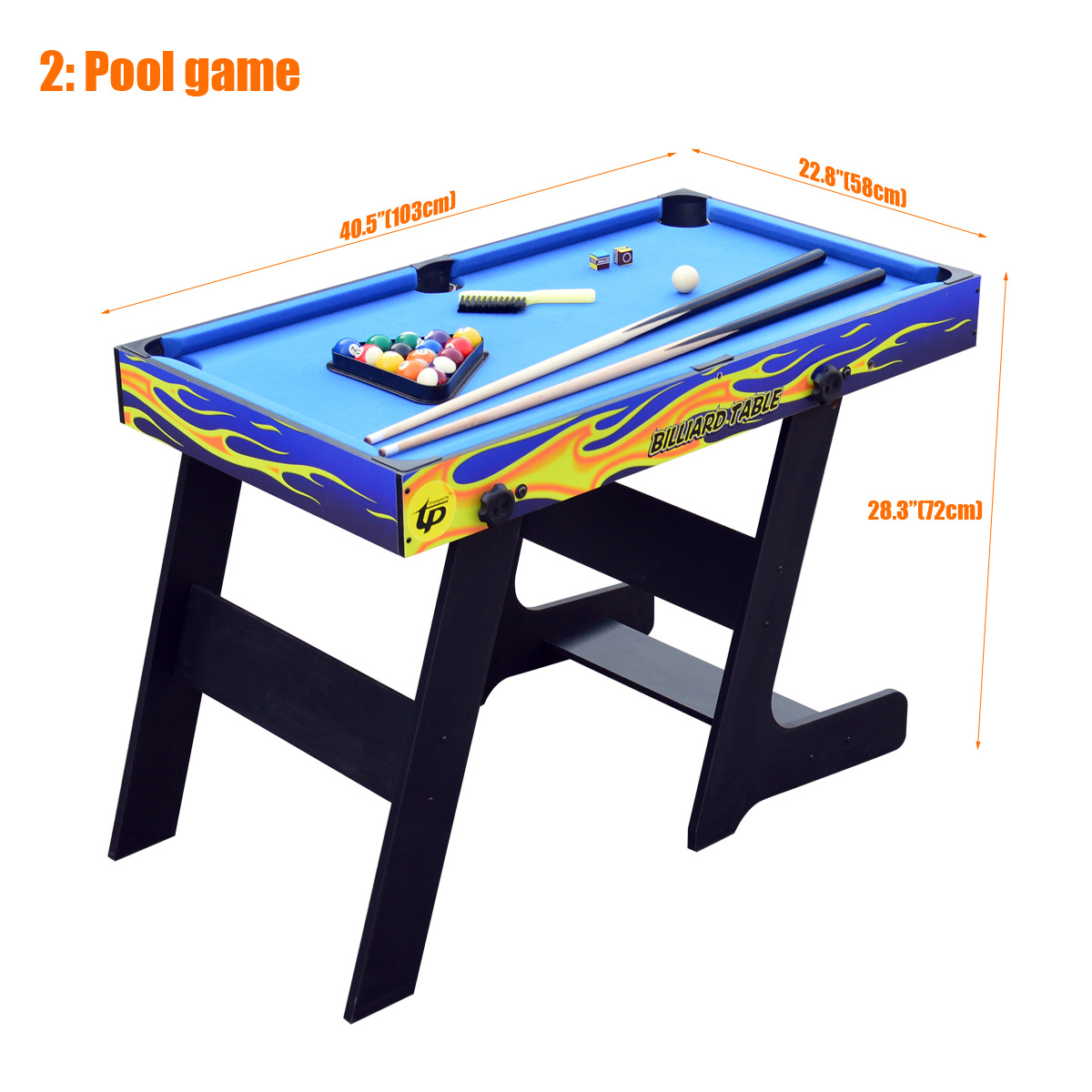 Multifunction Tennis Billiards - đánh giá và giá Table Tennis Folding Table