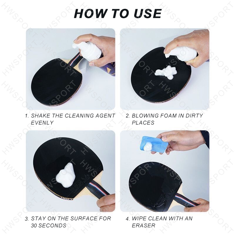 LOKI Table Tennis Rubber Clean - đánh giá và giá Rubber Cleaner Foam